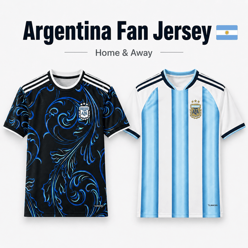 2026 Argentina Soccer/Football Fan Jersey - FanKitCompany