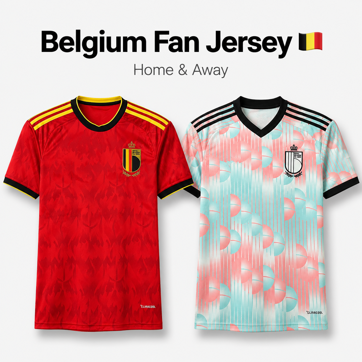 2026 Belgium Soccer/Football Fan Jersey