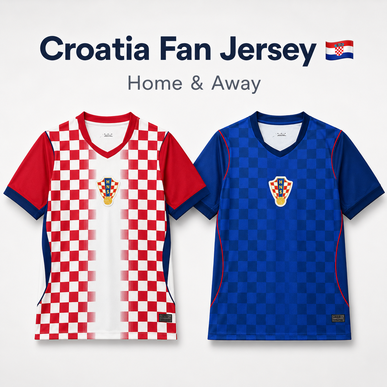 2026 Croatia Soccer/Football Fan Jersey