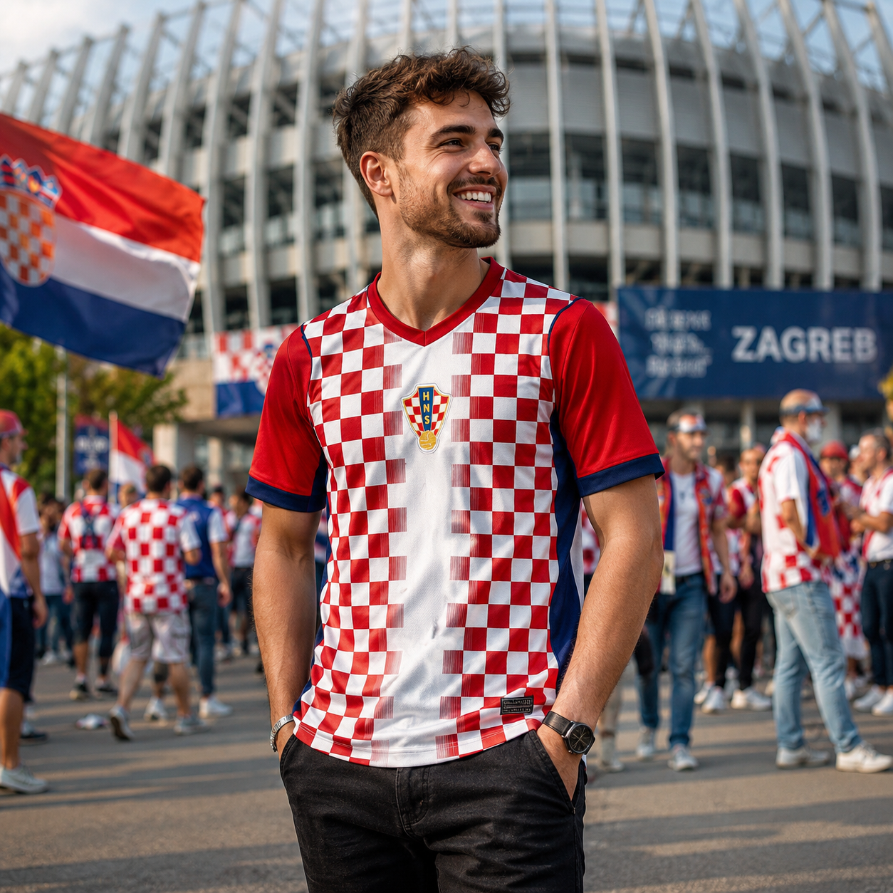 2026 Croatia Soccer/Football Fan Jersey