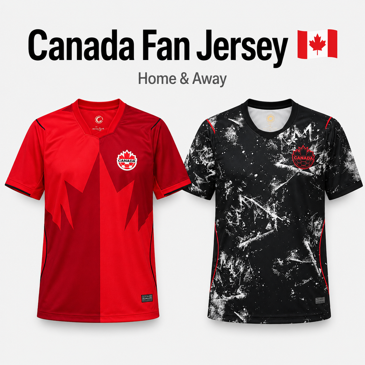 2026 Canada Soccer/Football Fan Jerseys