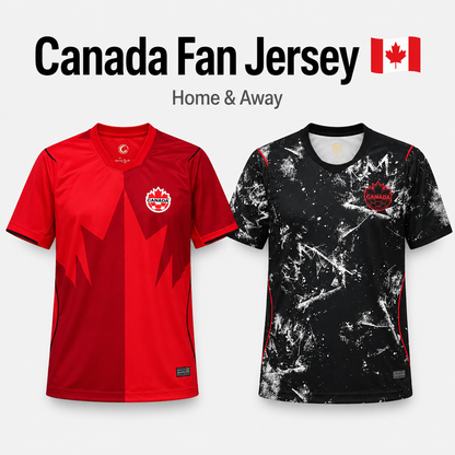 2026 Canada Soccer/Football Fan Jerseys
