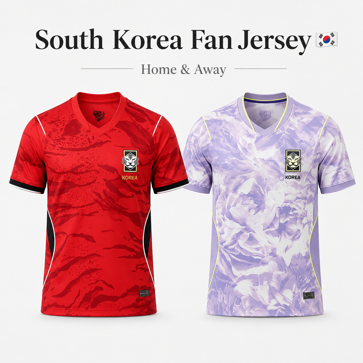 2026 South Korea Soccer/Football Fan Jersey