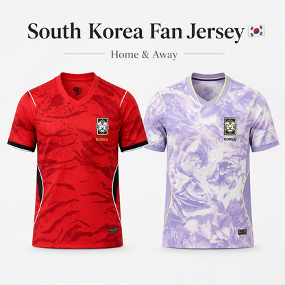 2026 South Korea Soccer/Football Fan Jersey